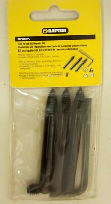 Lps Raptor Bit RAPTOR RAPSFREPL SELF FEED BIT REPAIR KIT FOR SELF FEED BITS 3