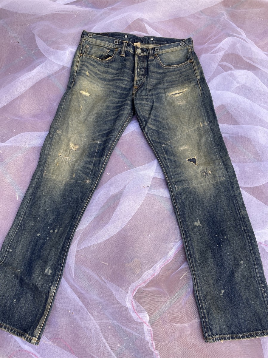 RRL Double RL wash vintage straight sz 30 | eBay