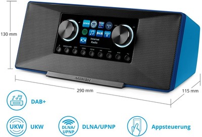 11+ Internetradio Medion P85135 Images