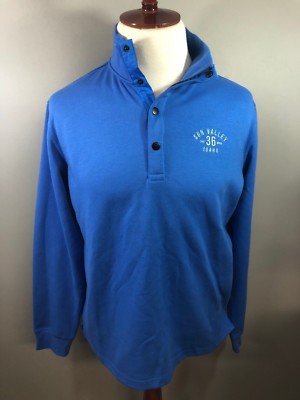 NEW Sun Valley Idaho Souvenir Sweatshirt Camp David Size Large Button Pullover