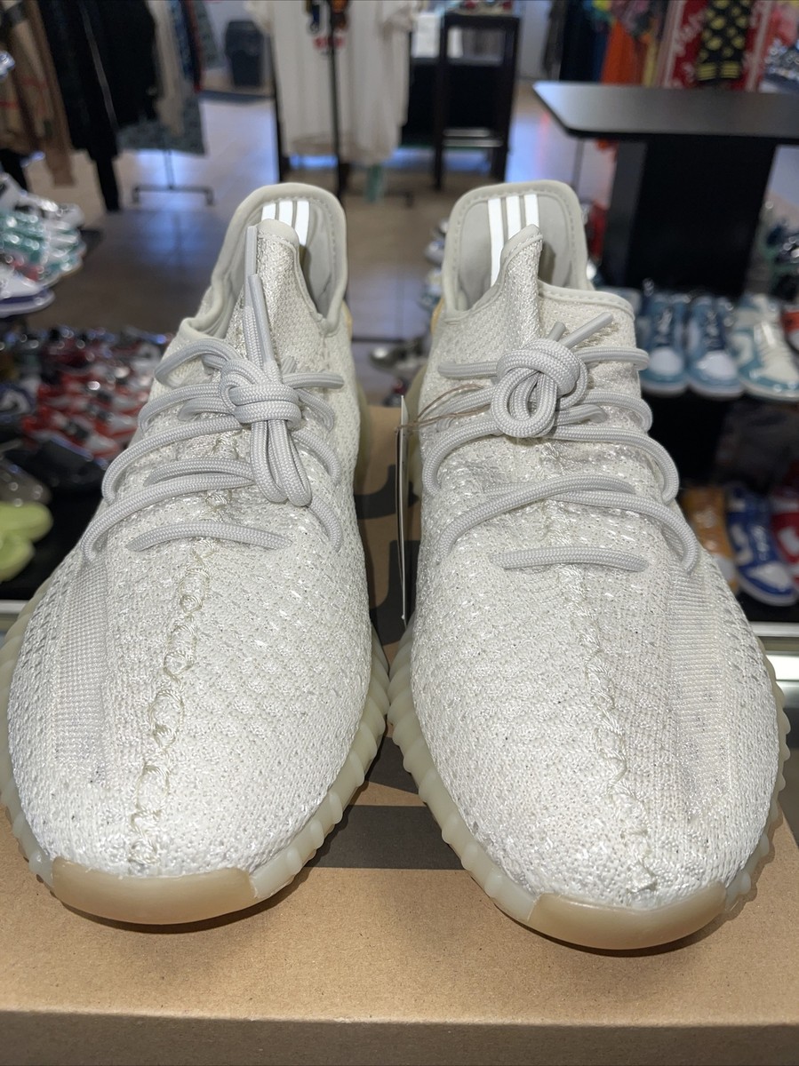 Adidas Yeezy Boost 350 V2 LIGHT UV Activated GY3438 Authentic Size