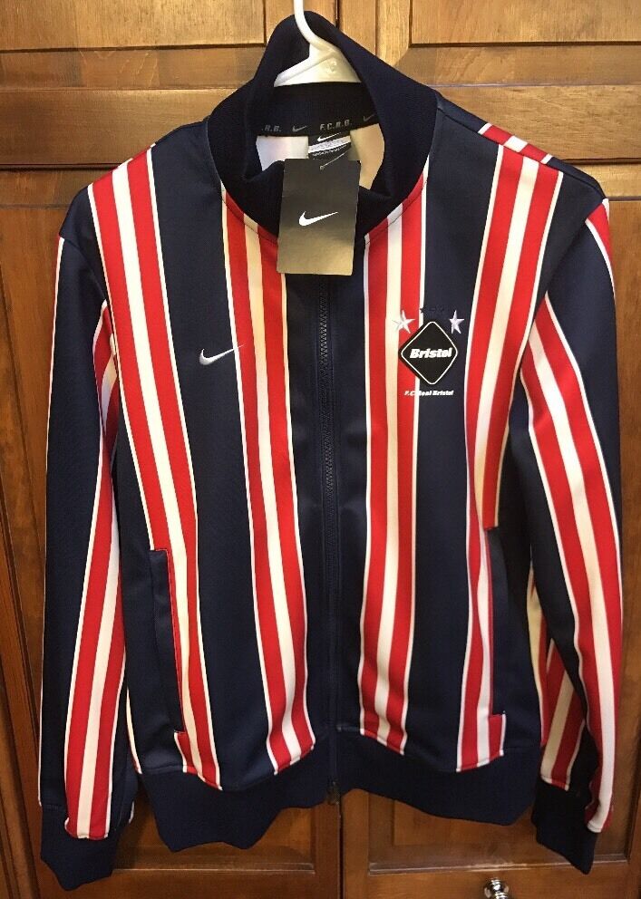 Min ikke had Nike FC Real Bristol Jacket Dri Fit FCRB Striped Men&#039;s S $240 NWT New  684598 440 | eBay