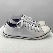 Converse All-Star Light Gray Unisex Canvas Low Top Sneakers Size: Men 8 Women 10