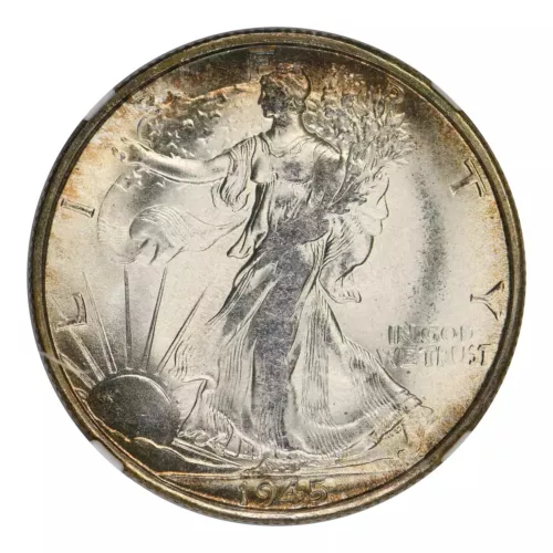 1945-S Walking Liberty Half Dollar NGC MS-64