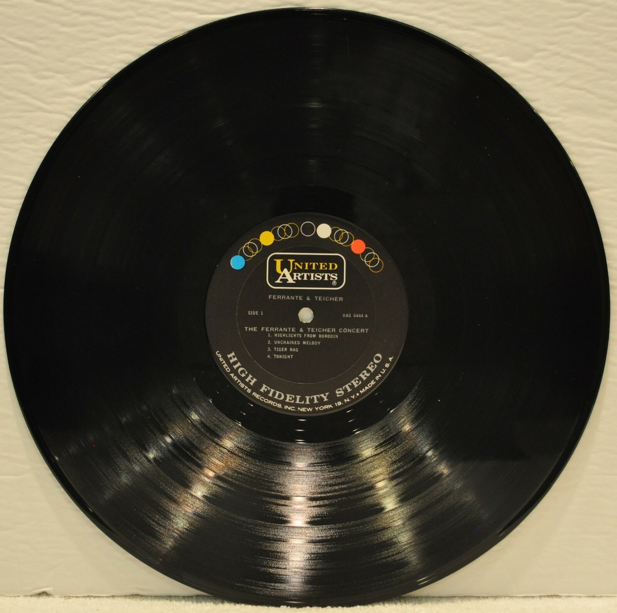 LP フェランテとタイシャー Mg PS1370UA UNITED ARTISTS /00400 The Ferrante and Teicher Concert [United Artists UAS 6444
