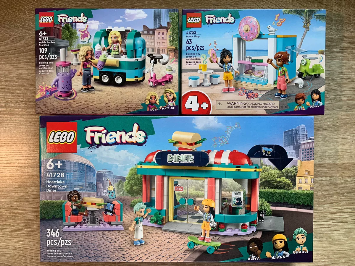 Lego friends store donut shop