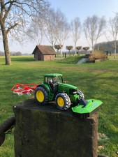 TIM /Siku 1:32 John Deere 6920 mit Mähwerk und Schwader