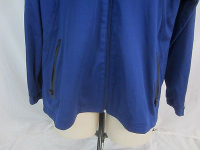 Glen Echo Golf Dry Gear Royal Blue Zip Front Long Sleeve Jacket