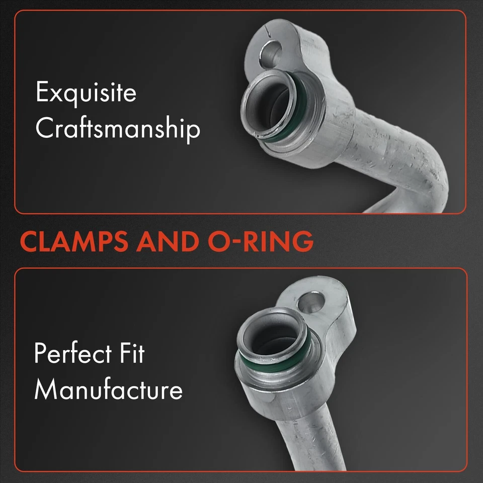 New A/C Suction Line Hose for Acura MDX 07-13 Honda Pilot 09-15 From Compressor - Изображение 3 из 4