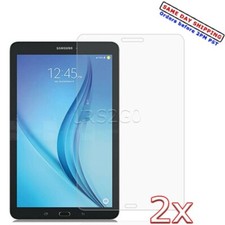 Clear Tempered Glass 2x Screen Protector for Samsung Galaxy Tab E 8.0 T377P/V/A
