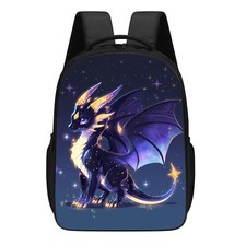 KOYI Kids Dragon Backpack Baby Dragon in Galaxy Anime Style Backpack for Boys...
