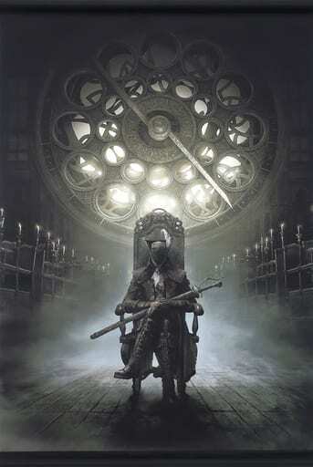 Bloodborne 時計塔のマリア　タペストリー Lady Maria of the Astral Clocktower B2 Tapestry Bloodborne