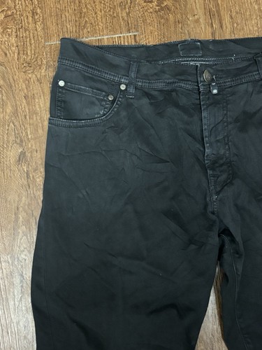 CORNELIANI ID Y5P Charcoal Denim Pants Jeans W38 - Picture 2 of 9