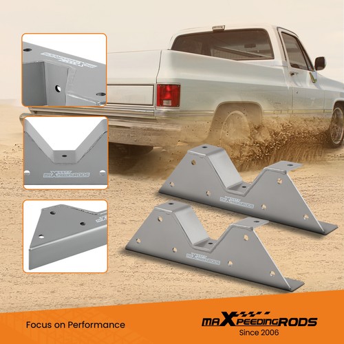 Rear C Notches Drop Kit For Chevrolet C10 R10 GMC C15 C1500 1973-1987 2WD - Picture 3 of 11