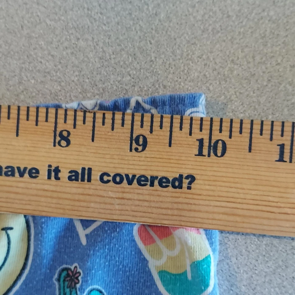 Faded Glory Shorts Kids XS/XCH (4-5) Multicolor Emojis Elastic Waistband - Изображение 4 из 4