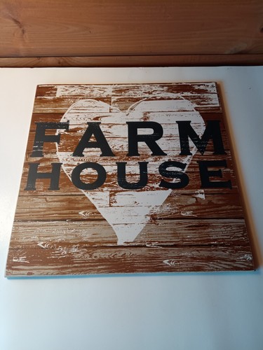 farm house shabby chic wood sign
