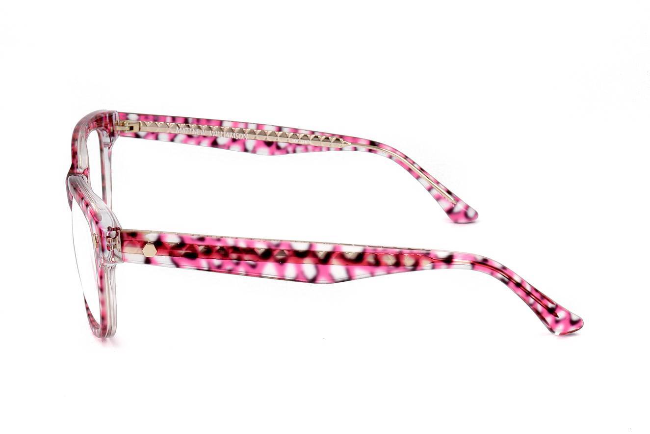 Lunettes De Vue Matthew Williamson By Linda Farrow MW118 - Rouge 50/22/140 - Neuf étiqueté