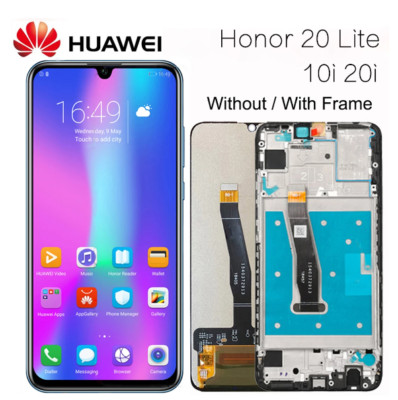 For Honor 20 Lite HRY-LX1T Honor 20i LCD with Frame Touch Screen Replacement