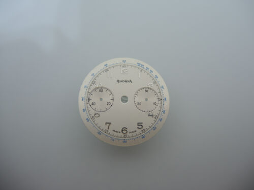 Cadran Rodana pour Landeron 48, 148, 248, 51, 151, Swiss Made, cadran de montre - Photo 1 sur 9