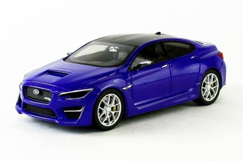 Ebbro 1:43 Subaru WRX Concept 2013 Blu Metallizzato – Modello In Resina Nuovo