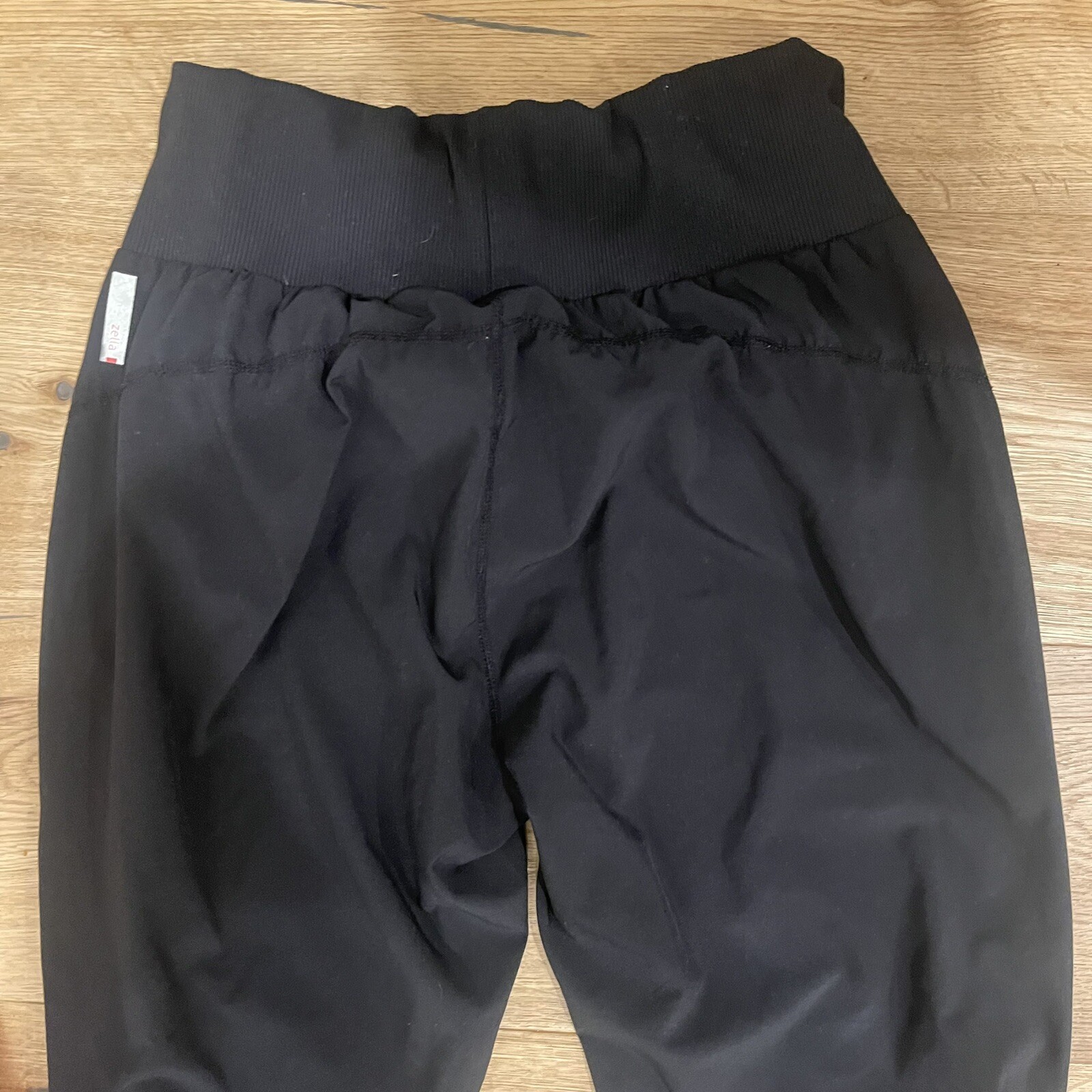 Zella Women's Regular Solid Black Cinched Athleti… - image 8