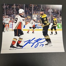 Nick Foligno Signed 8x10 Boston Bruins Sportsworld