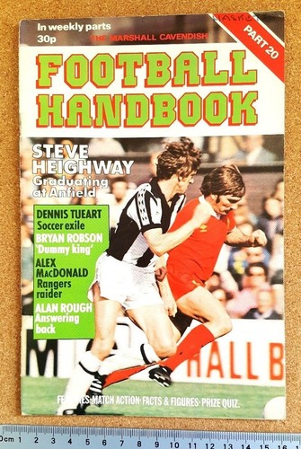 Marshall Cavendish Football Handbook 1978 Single Issues - Various Multi Choice - Picture 52 of 176