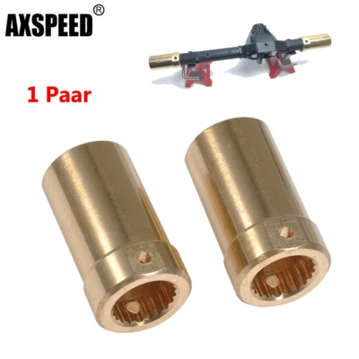 MARKENLOS 2x peso coppa nocche asse posteriore ottone per cingolato radiocomandato AXIAL Wraith 90018 1/10