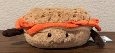 Jellycat Amuseables Bagel RARE Limited Collection NWT AUTHENTIC Fast Shipping