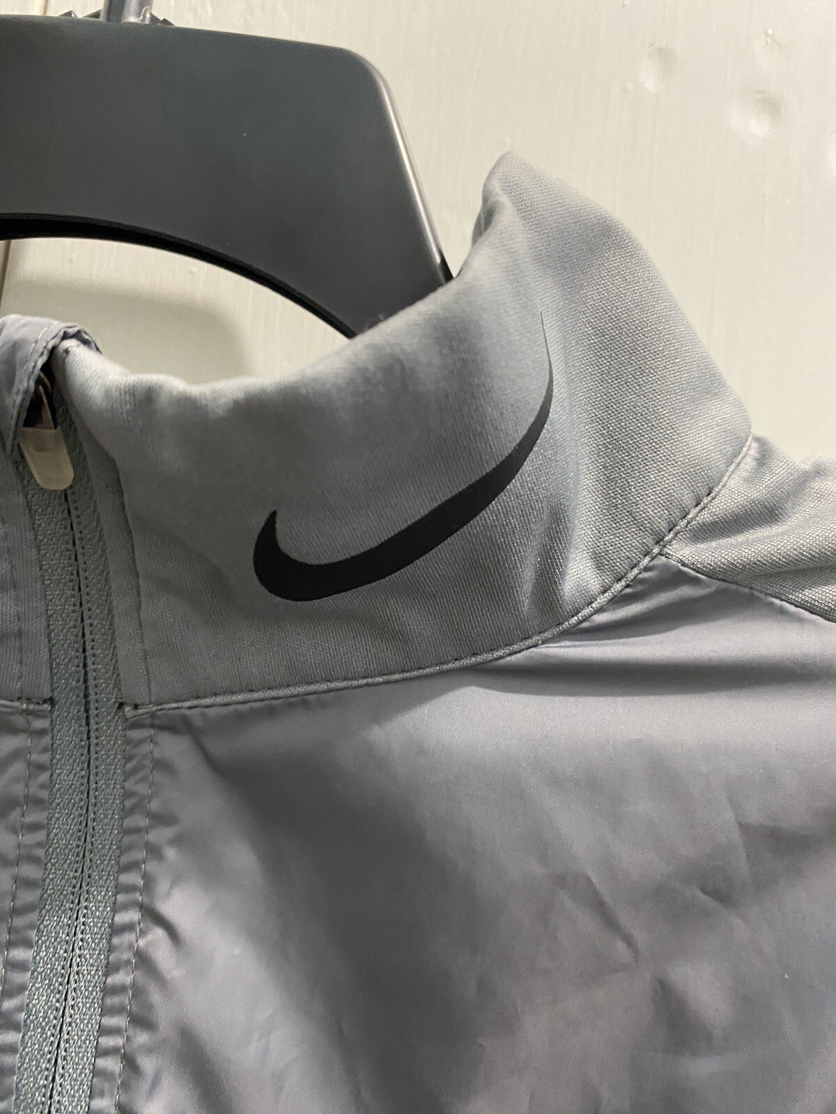 SACAI X NIKE Nike Golf Giacca Grigio Uomo Pullover Giacca a Vento Sportiva Taglia 2XL 1 4 Zip