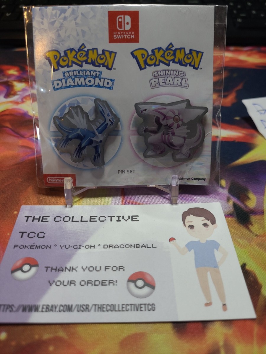 Pokemon Brilliant Diamond and Shining Pearl Pin Set GameStop