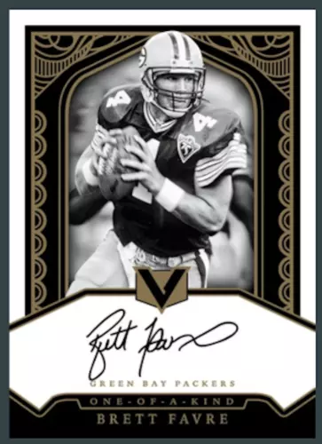 Panini NFL Blitz 2017 Vertex Brett Favre Auto SP Green Bay Packers Digital