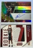 Justise Winslow 2017-18 Panini Select Tie-Dye Auto /25 + Panini Threads RC 2/25