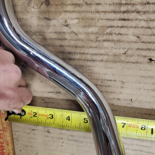 OEM Harley 1 1/4 Low Handlebars Fatboy Softail Custom Chopper Dyna 31" wide - Picture 6 of 11