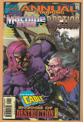 Machine Man / Bastion Annual 1998 - (1998) - X-Men - Cable - NM