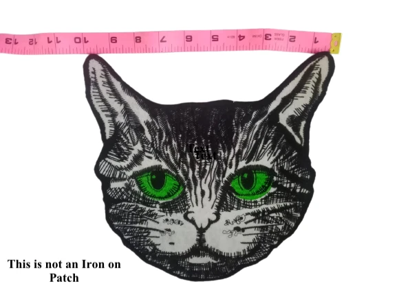 8 PC/Lot Mix Iron on Sew On Large Patches Fashion Embroidered Applique Clothes - Image 3 of 4