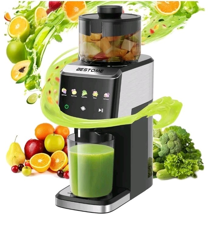 Bestome-Cold Press Juicer 5.12"Wide Feed Chute, JS8303, Brand New!!