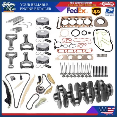 Engine Overhaul Rebuild Kit For VW MK7 AUDI 2.0 TSI TFSI CNC CHH CNT EA888 Gen3 