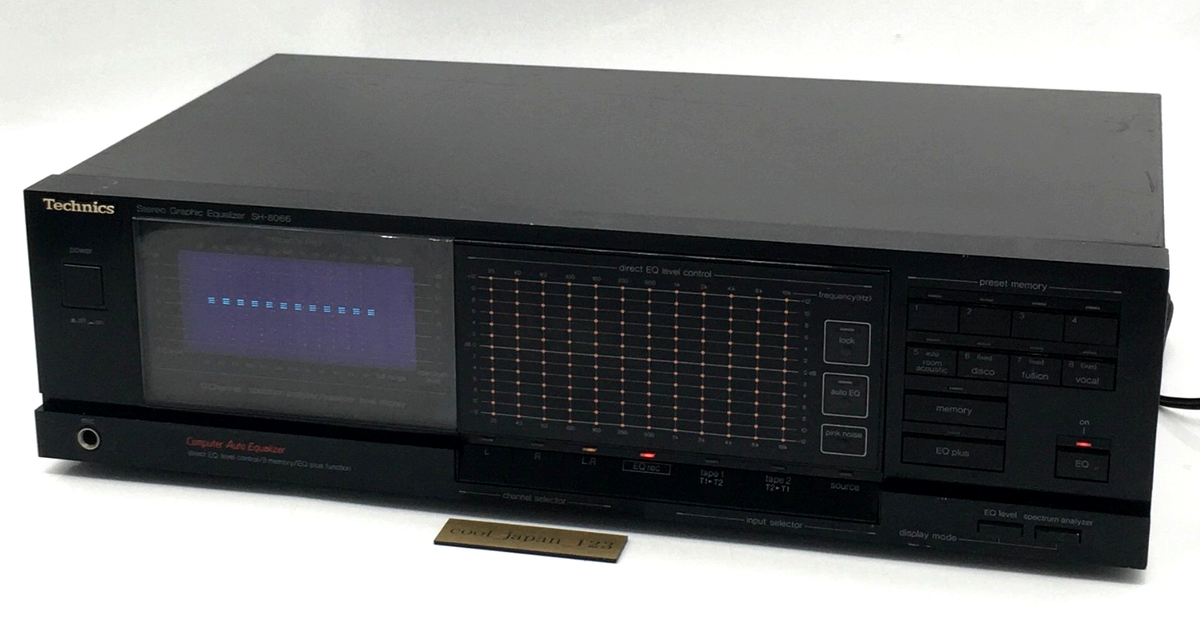 Technics SH-8066 Stereo Graphic Equalizer Spectrum Analyzer 12Band