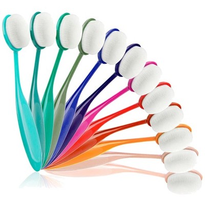 12-Piece Color-Coded Ink Blending Brushes
