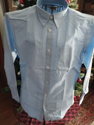 NWT Cracker Barrel Old Country Store Vtg. Small Long Sleeve Single Stitch Blue