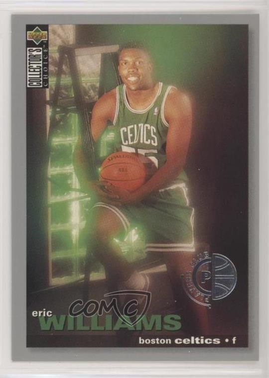 1995-96 Upper Deck Collector's Choice Player's Club Eric Williams Rookie RC nt8