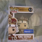 Funko Pop! Broadway Hamilton King George Vinyl Figure #13 Walmart Exclusive