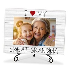   I Heart My Great Grandma  Picture Frame 4"x6" with I love my great grandma