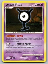 Unown (Y) Uncommon Legends Awakened 81/146 LP on eBay