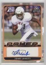 2021 Leaf Pro Set Power Base John Lovett #BA-JL1 Auto n0c