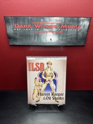 Ilsa Harem Keeper of the Oil Shieks (4K UHD+Blu-ray +***MINT***Slipcover) Sealed