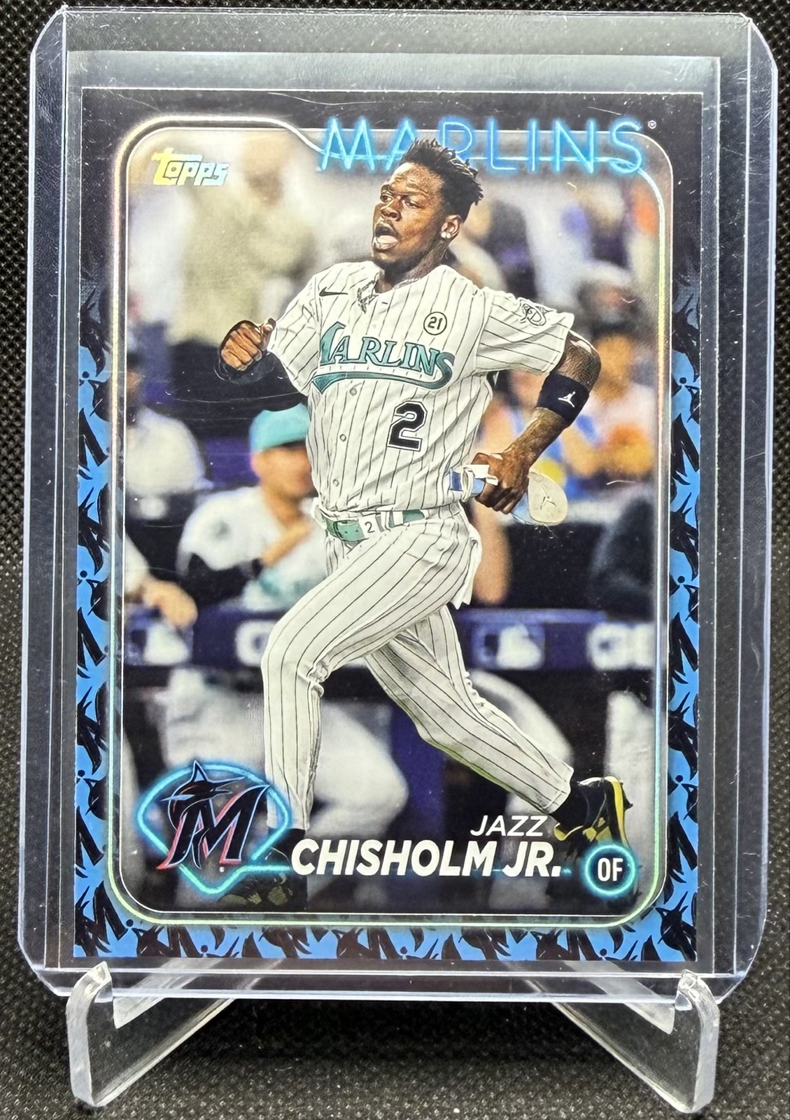 2024 Topps Series 1 - Jazz Chisholm #223 Team Color Border Miami Marlins Yankees