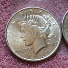 2 X   SILVER DOLLAR COINS.  UNC. +  LOT #  8 — photo 3