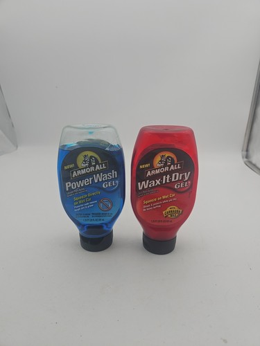 Armor All Power Wash & Wax-It-Dry Gel Duo (Blue 3/4, Red Over Half Full)